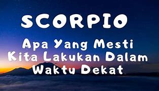 Apa Kepribadian Zodiak Scorpio